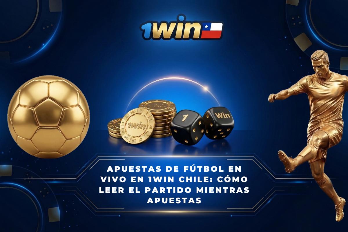 Apuestas de fútbol en vivo en 1win Chile