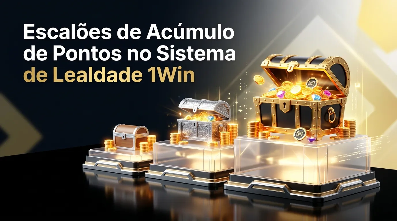 Escalões de Acúmulo de Pontos no Sistema de Lealdade 1Win