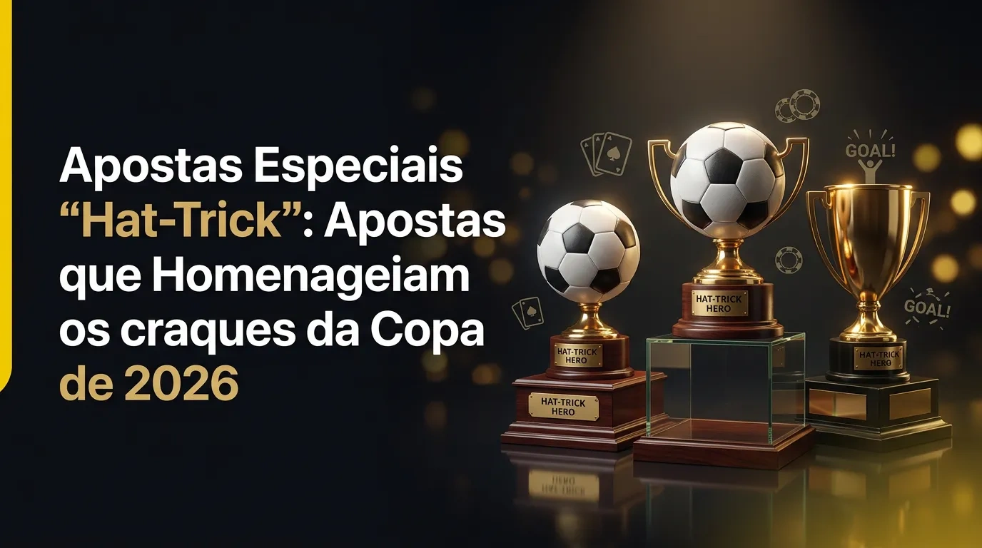 Apostas Especiais “Hat-Trick”: Apostas que Homenageiam os craques da Copa de 2026